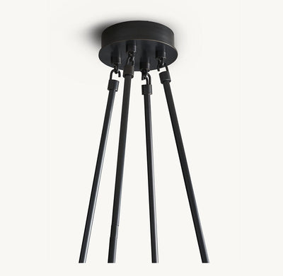 Maison Verre Round Chandelier 70" - Cyran Lamps