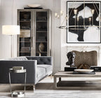 Maison Verre Round Chandelier 70" - Cyran Lamps