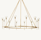 Maison Verre Round Chandelier 70" - Cyran Lamps