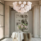 Mandoza Glass Chandelier - Cyran Lamps