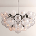 Mandoza Glass Chandelier - Cyran Lamps
