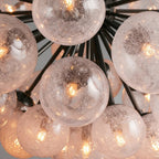 Mandoza Glass Chandelier - Cyran Lamps
