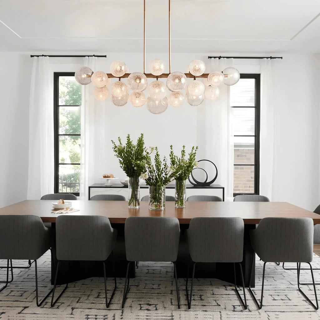 Mandoza Linear Chandelier - Cyran Lamps