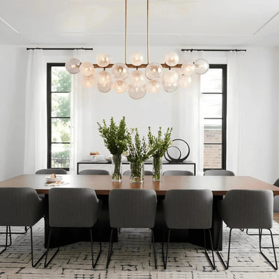Mandoza Linear Chandelier - Cyran Lamps