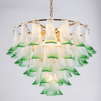 Marielle Mid Century Petal Chandelier - Cyran Lamps