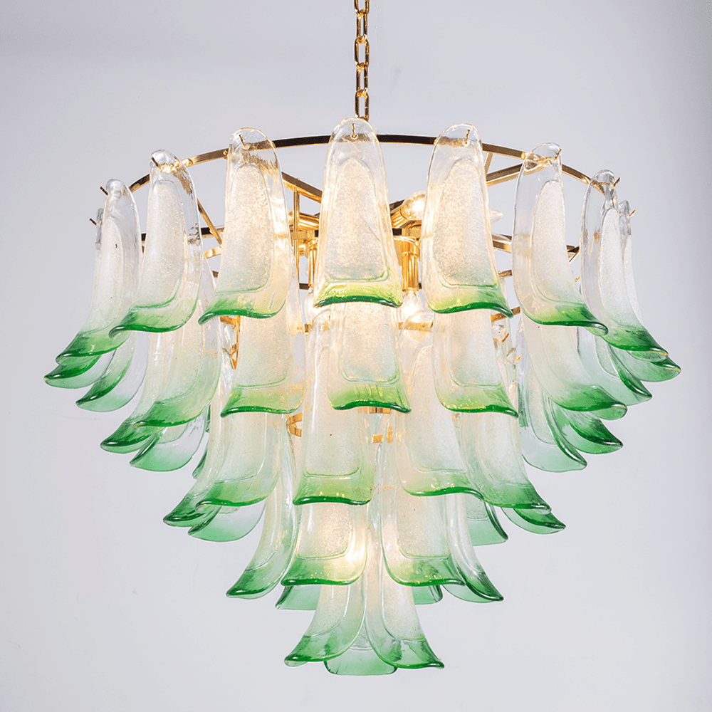 Marielle Mid Century Petal Chandelier - Cyran Lamps