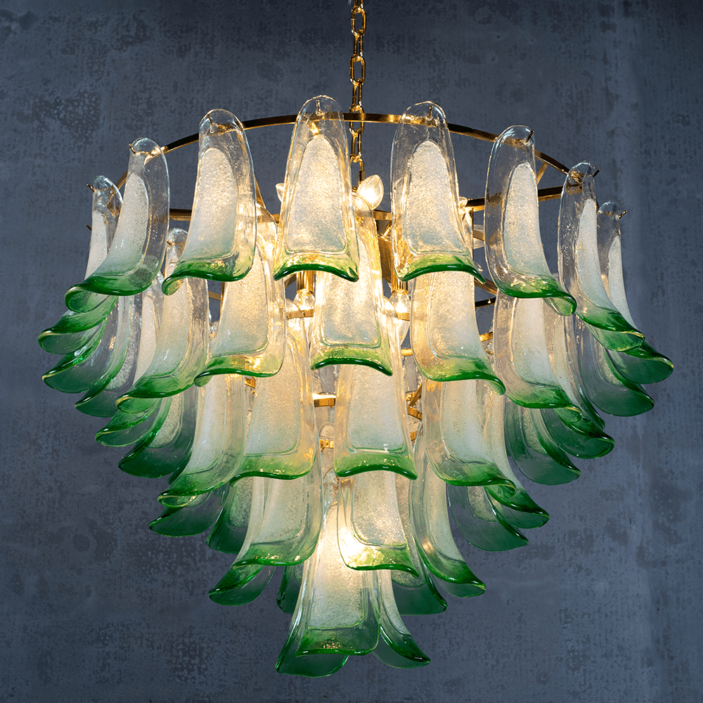 Marielle Mid Century Petal Chandelier - Cyran Lamps