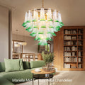 Marielle Mid Century Petal Chandelier - Cyran Lamps