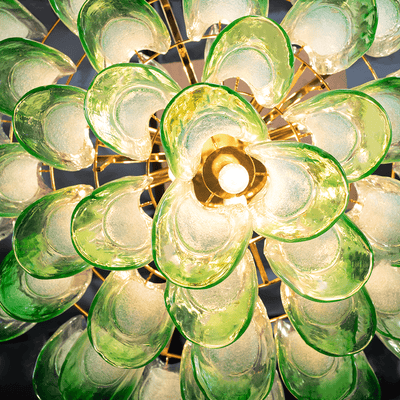 Marielle Mid Century Petal Chandelier - Cyran Lamps