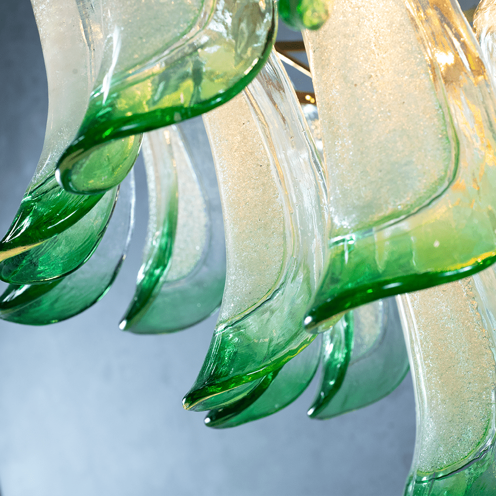 Marielle Mid Century Petal Chandelier - Cyran Lamps