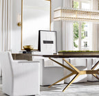 Marquis Rectangular Chandelier 72" - Cyran Lamps