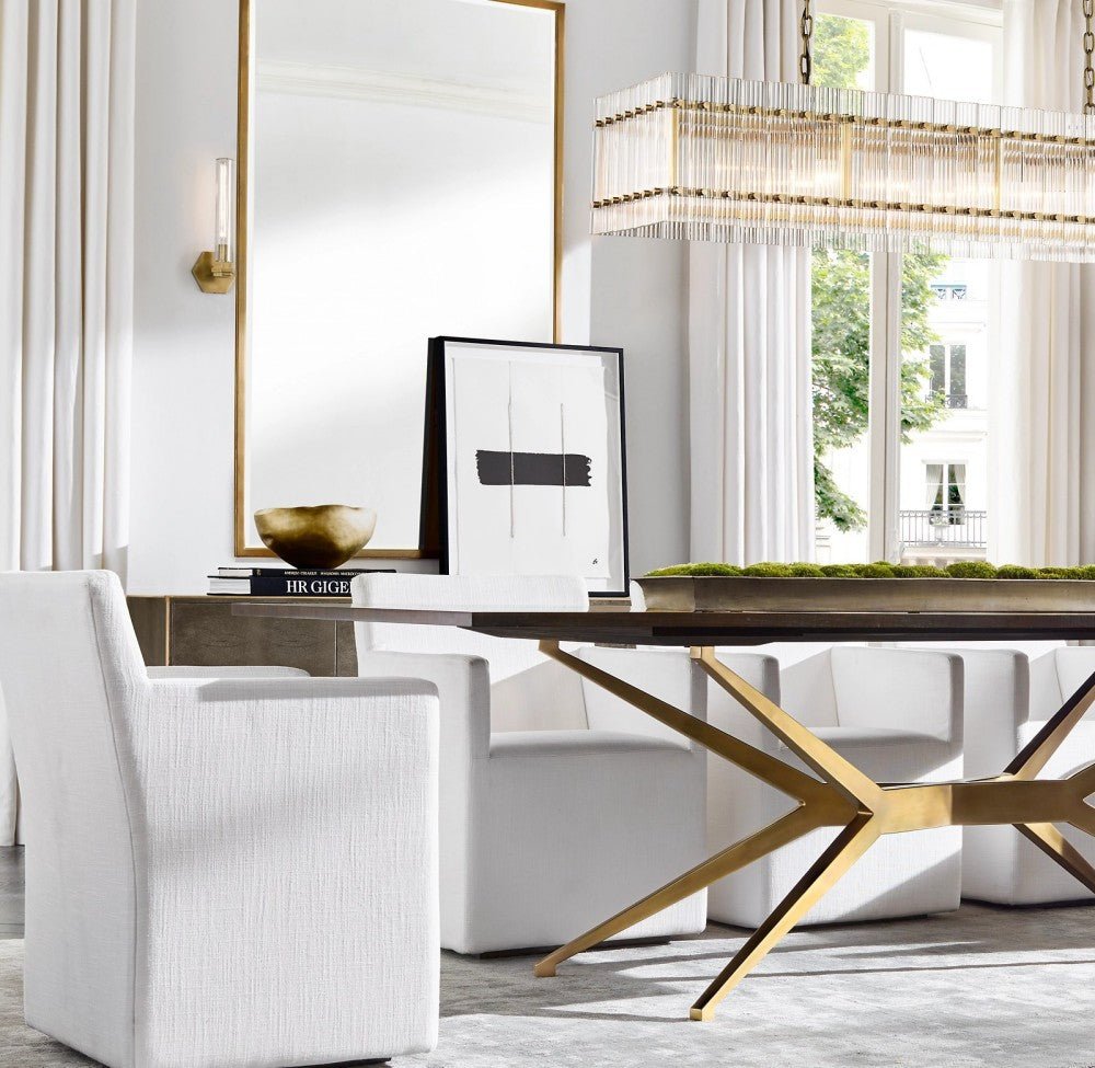 Marquis Rectangular Chandelier 72" - Cyran Lamps