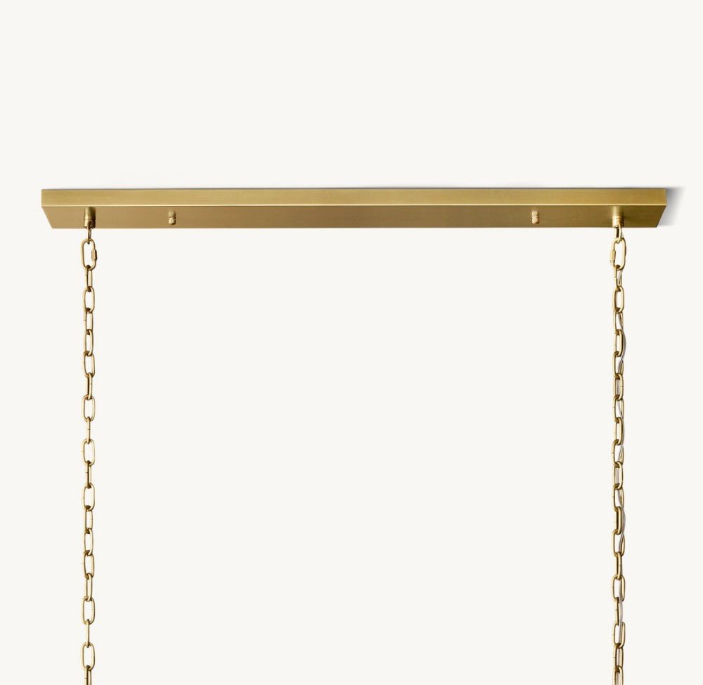 Marquis Rectangular Chandelier 72" - Cyran Lamps