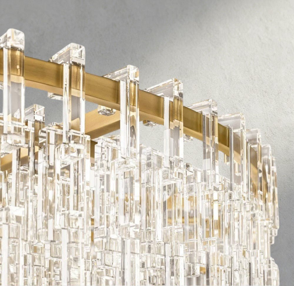 Merlyna Round Chandelier 36", 48", 60" - Cyran Lamps