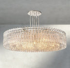 Merlyna Round Chandelier 36", 48", 60" - Cyran Lamps