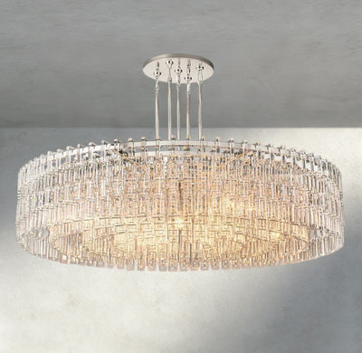 Merlyna Round Chandelier 36", 48", 60" - Cyran Lamps