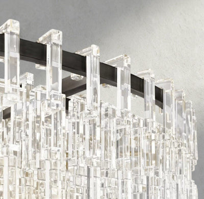 Merlyna Round Chandelier 36", 48", 60" - Cyran Lamps