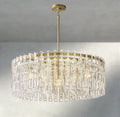 Merlyna Round Chandelier 36", 48", 60" - Cyran Lamps