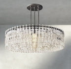 Merlyna Round Chandelier 36", 48", 60" - Cyran Lamps