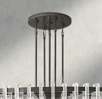 Merlyna Round Chandelier 36", 48", 60" - Cyran Lamps