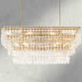 Merlyna Tiered Rectangular Chandelier 60", 72" - Cyran Lamps