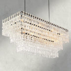 Merlyna Tiered Rectangular Chandelier 60", 72" - Cyran Lamps