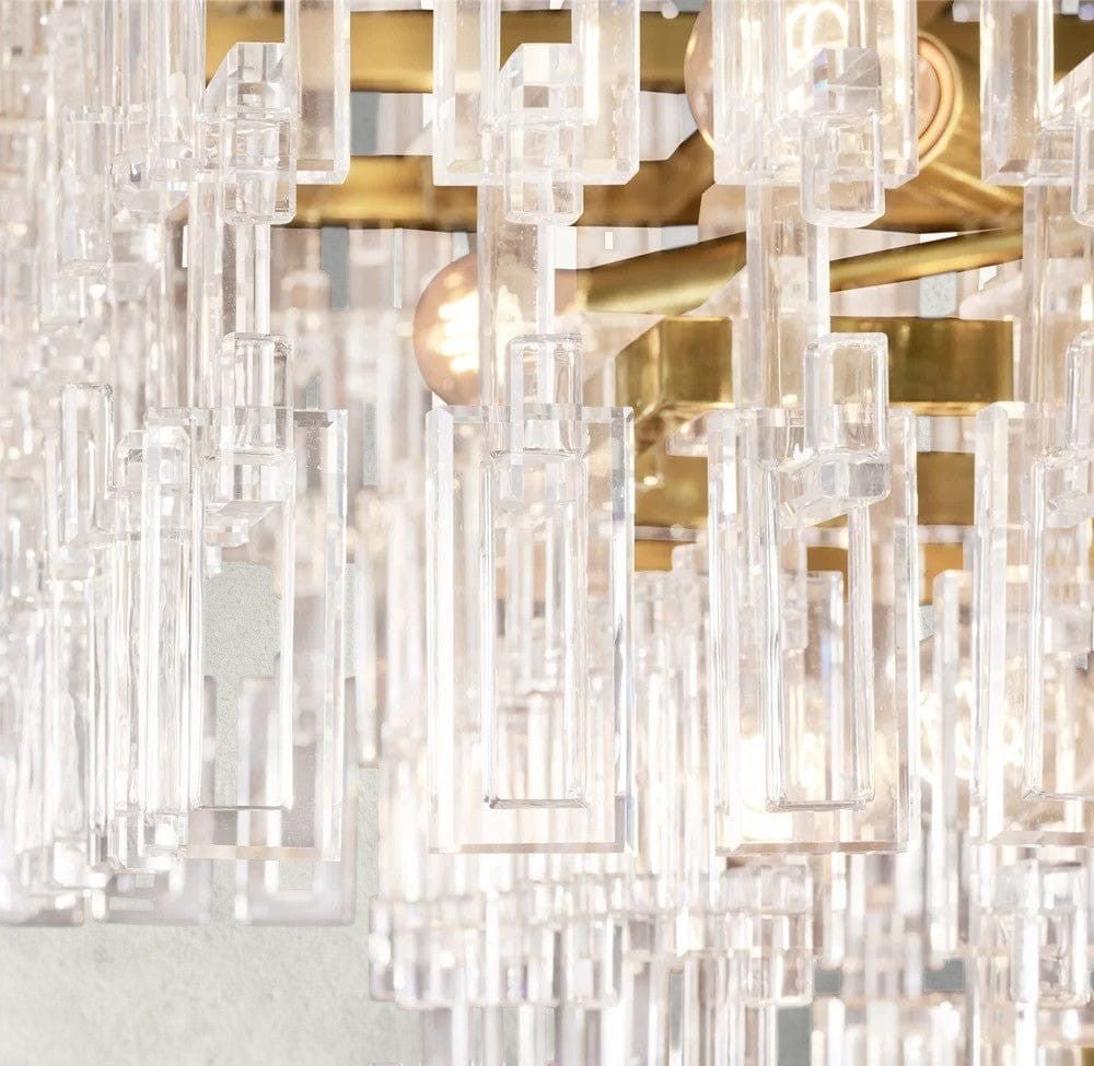 Merlyna Tiered Round Chandelier 36", 48", 60" - Cyran Lamps