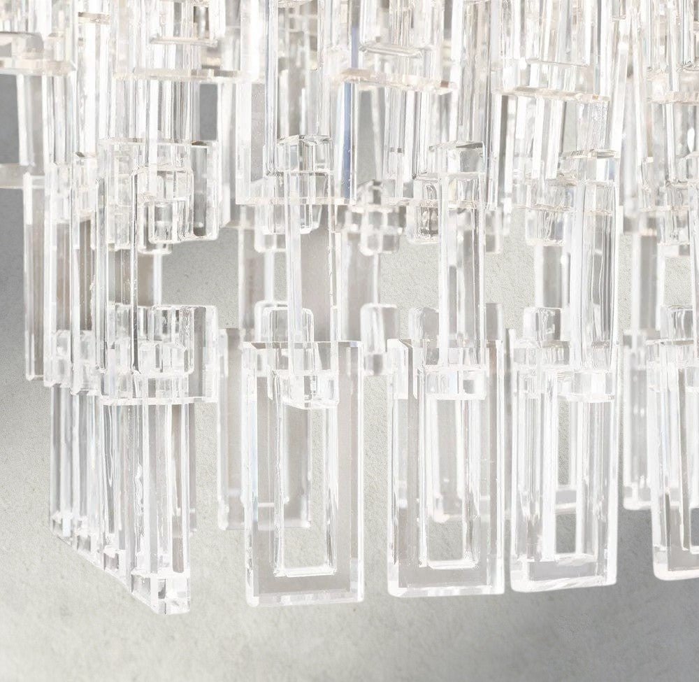 Merlyna Tiered Round Chandelier 36", 48", 60" - Cyran Lamps