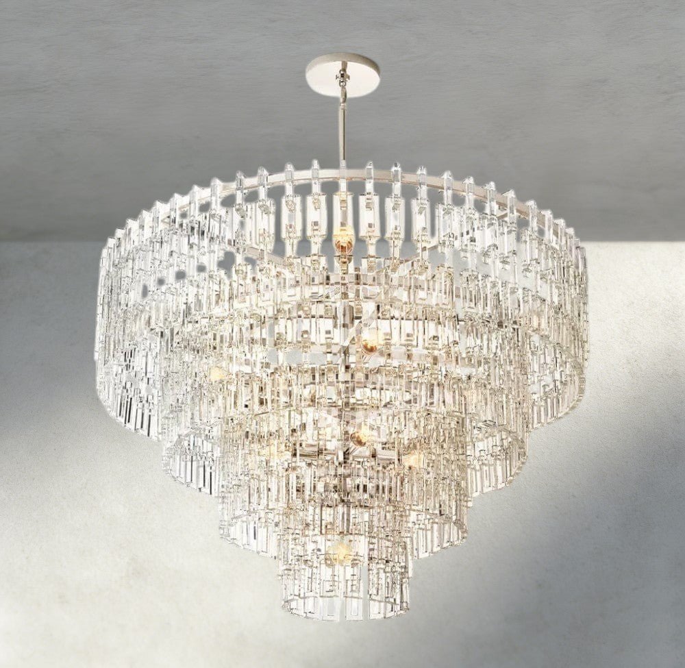 Merlyna Tiered Round Chandelier 36", 48", 60" - Cyran Lamps