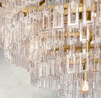 Merlyna Tiered Round Chandelier 36", 48", 60" - Cyran Lamps