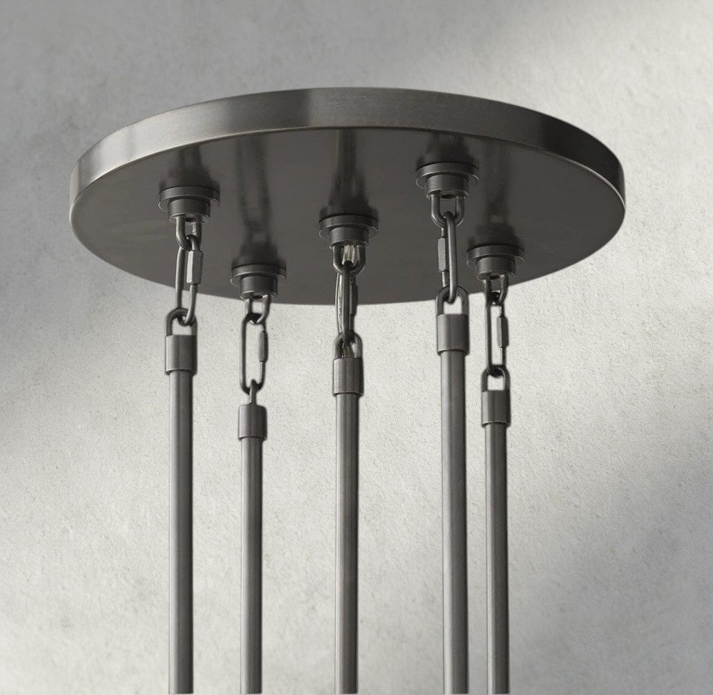 Merlyna Tiered Round Chandelier 36", 48", 60" - Cyran Lamps