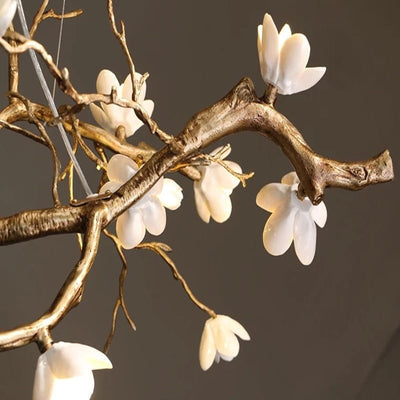 Minas Rustic Tree Branch Chandelier - Black47.24” ( 120 cm )Warm White 3000KCyranlamps