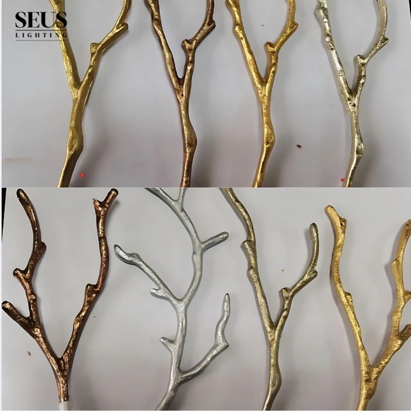 Minas Rustic Tree Branch Chandelier - Black47.24” ( 120 cm )Warm White 3000KCyranlamps