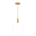 Minimalist Rings Stepless Dimming LED Nordic Duplex Stair Chandelier - Cyran Lamps