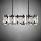Modern Amaya Rectangular Chandelier - Cyran Lamps