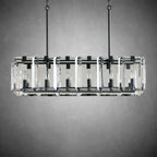 Modern Amaya Rectangular Chandelier - Cyran Lamps