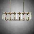 Modern Amaya Rectangular Chandelier - Cyran Lamps
