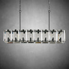 Modern Amaya Rectangular Chandelier - Cyran Lamps