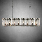 Modern Amaya Rectangular Chandelier - Cyran Lamps