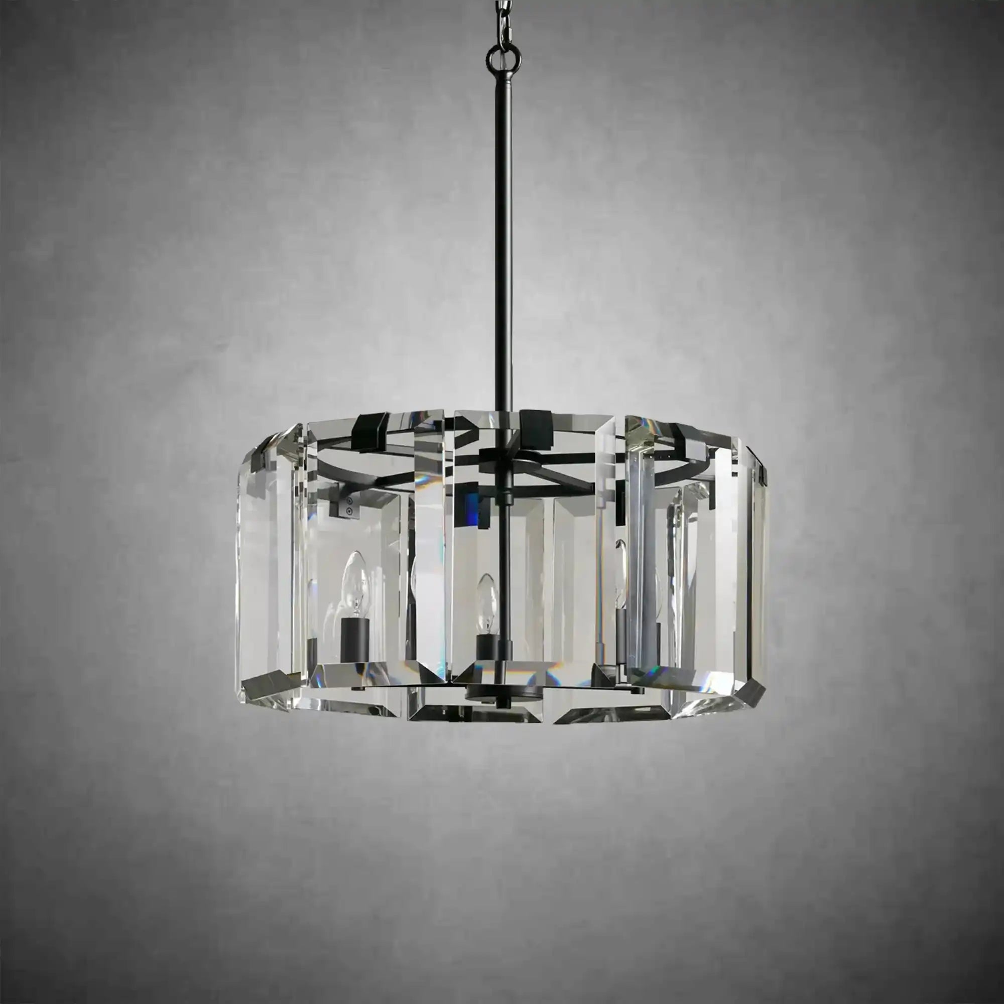 Modern Amaya Round Chandelier - Cyran Lamps