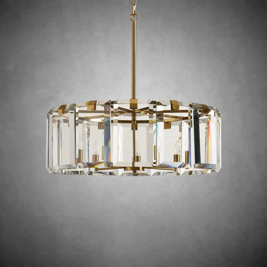 Modern Amaya Round Chandelier - Cyran Lamps