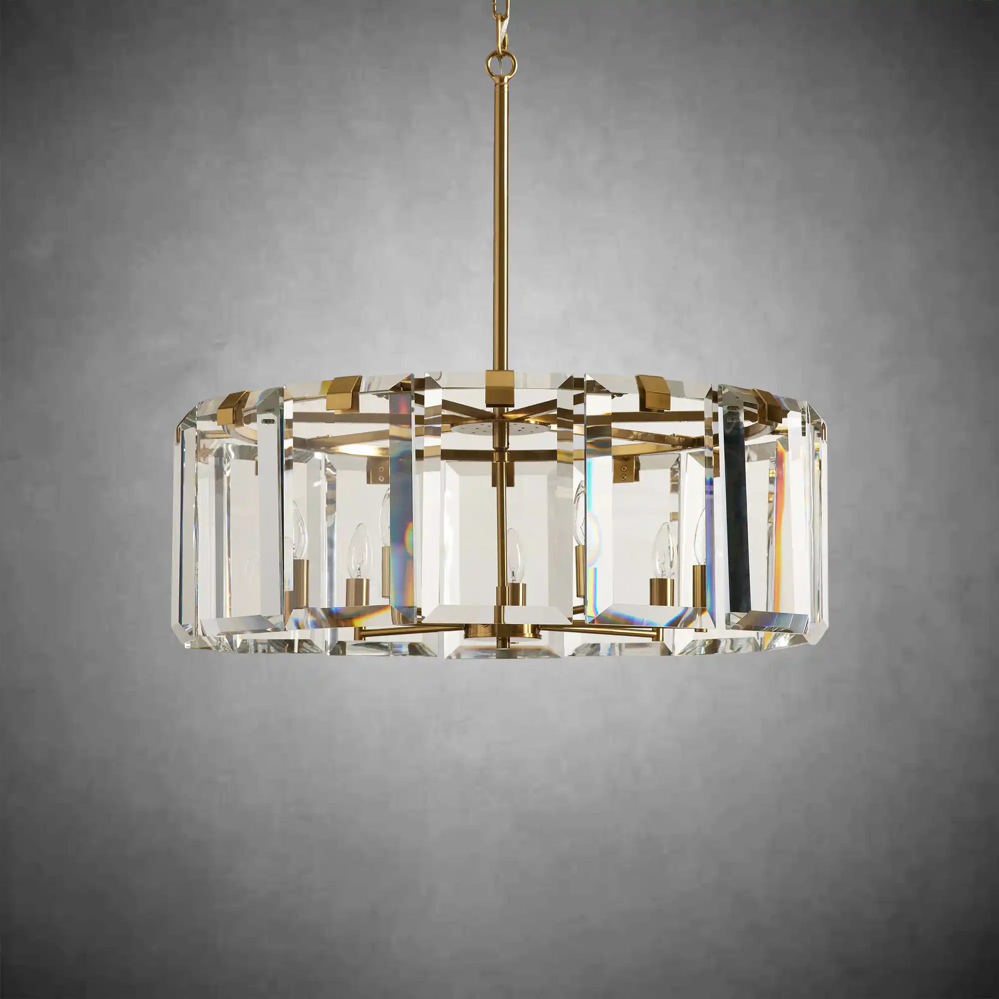 Modern Amaya Round Chandelier - Cyran Lamps