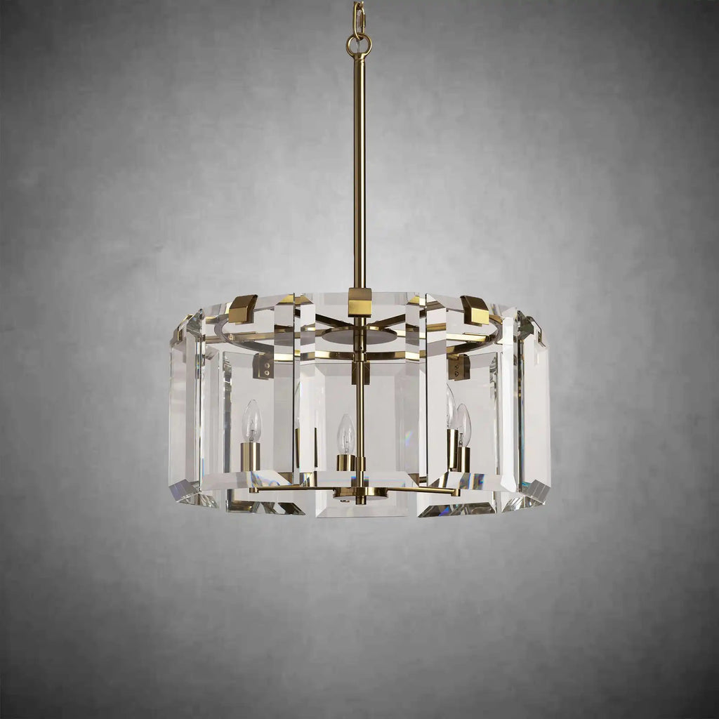 Modern Amaya Round Chandelier - Cyran Lamps