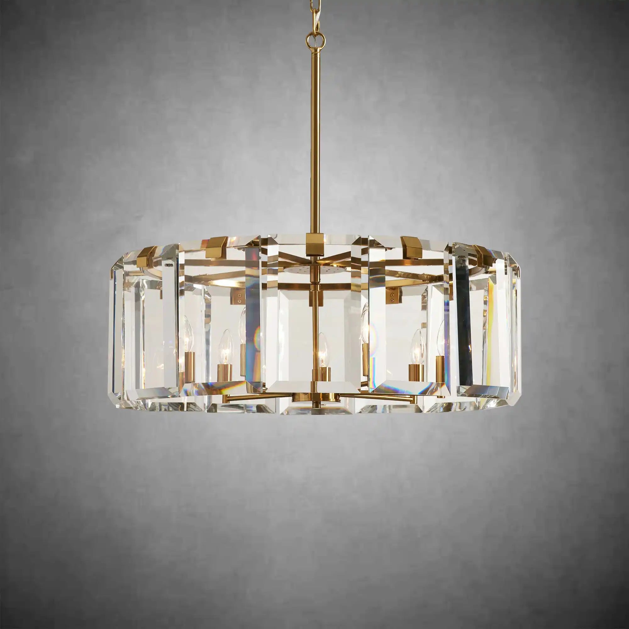 Modern Amaya Round Chandelier - Cyran Lamps
