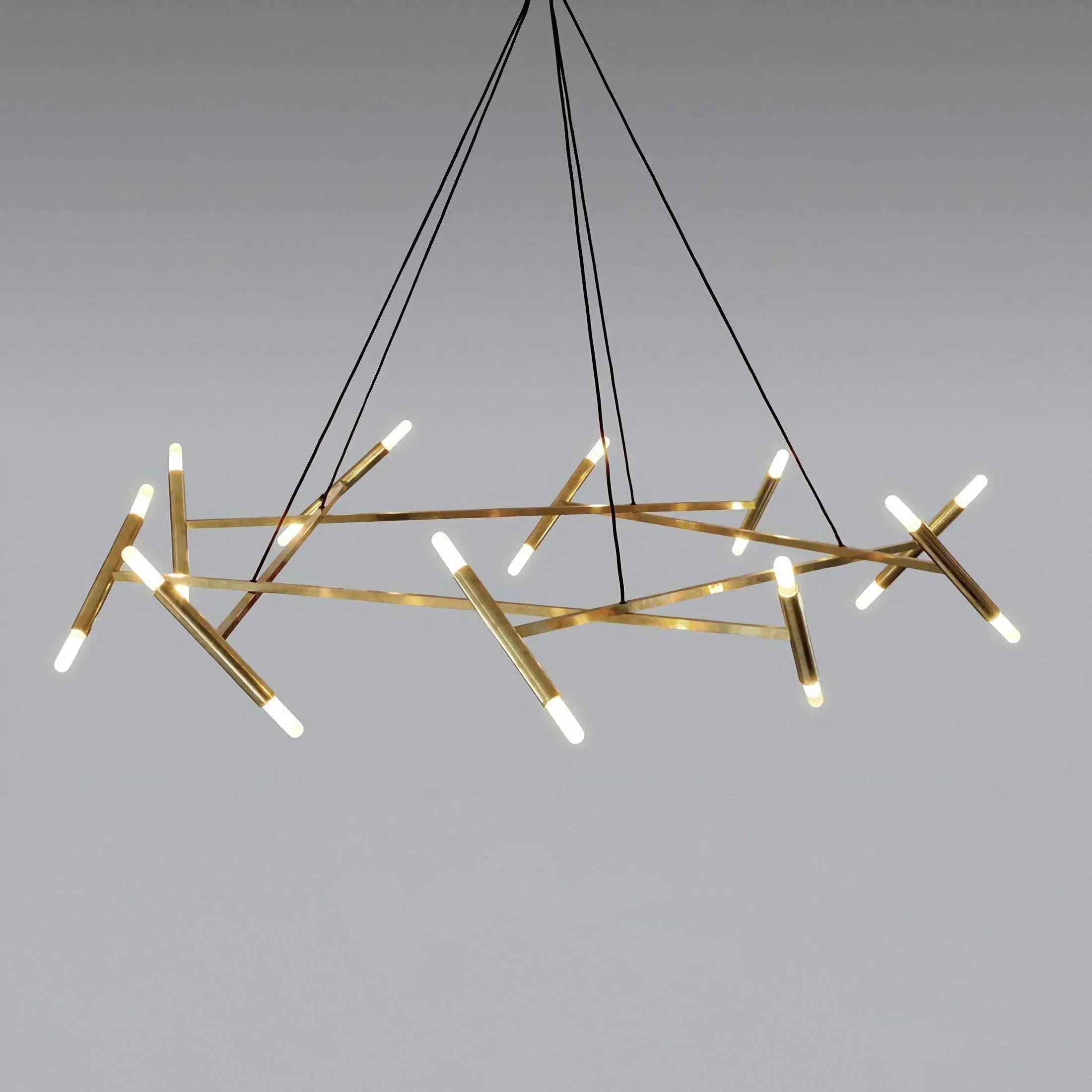 Aurum Modern Branch Chandelier 23.6" 31.5" 39.4" 47.2"D