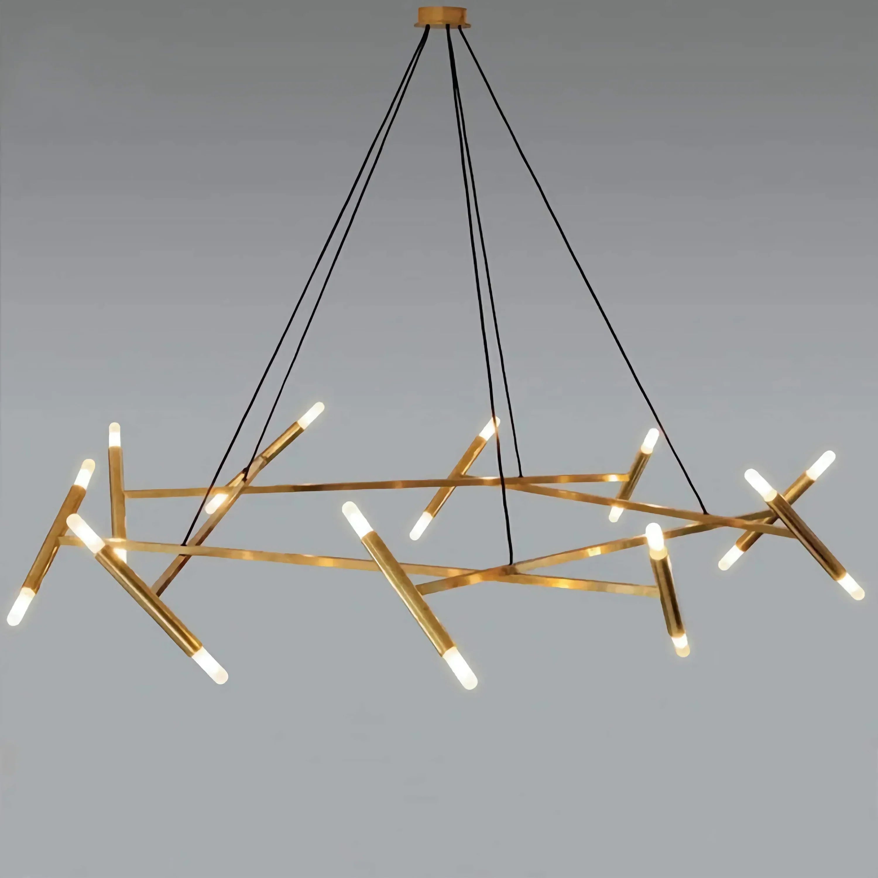 Aurum Modern Branch Chandelier 23.6" 31.5" 39.4" 47.2"D