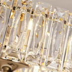Modern Fan Light Crystal Chandelier - Cyran Lamps