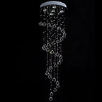 Modern Spherical Crystal Contemporary Chandelier - Cyran Lamps