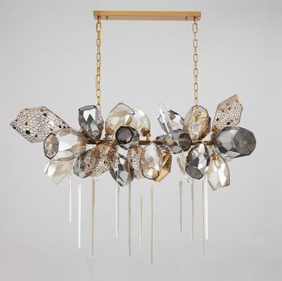 Modern Wine Glass Shape Chandelier Italian Light Luxury Light Fixture for Dining Room/Living Room - Cyran Lamps