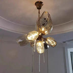 Modern Wine Glass Shape Chandelier Italian Light Luxury Light Fixture for Dining Room/Living Room - Cyran Lamps